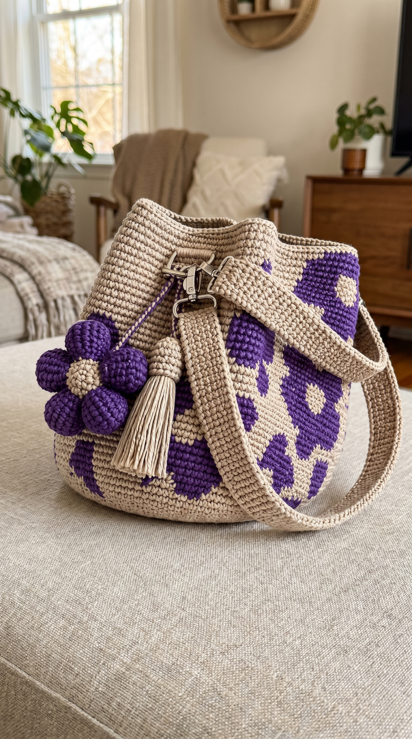 The ZionCrafts Flower bag